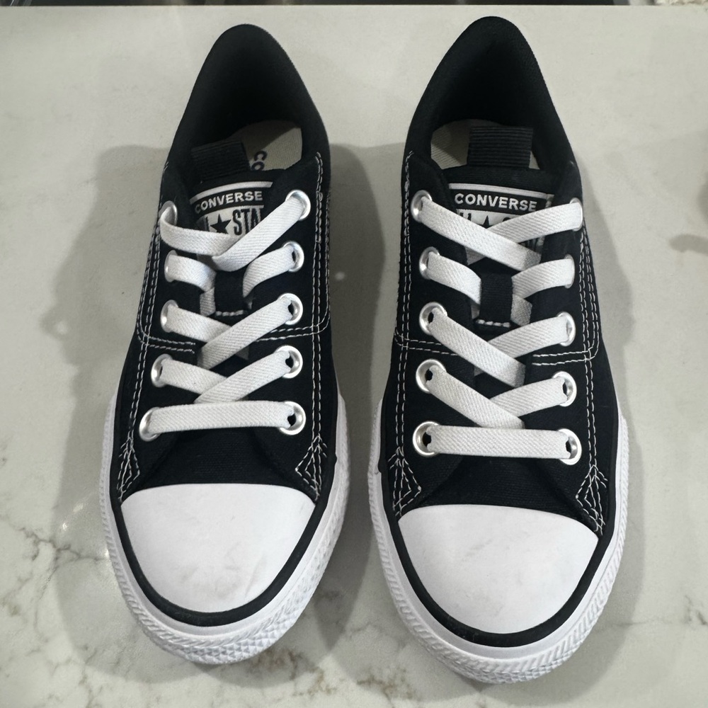 Converse Kids Black Sneakers